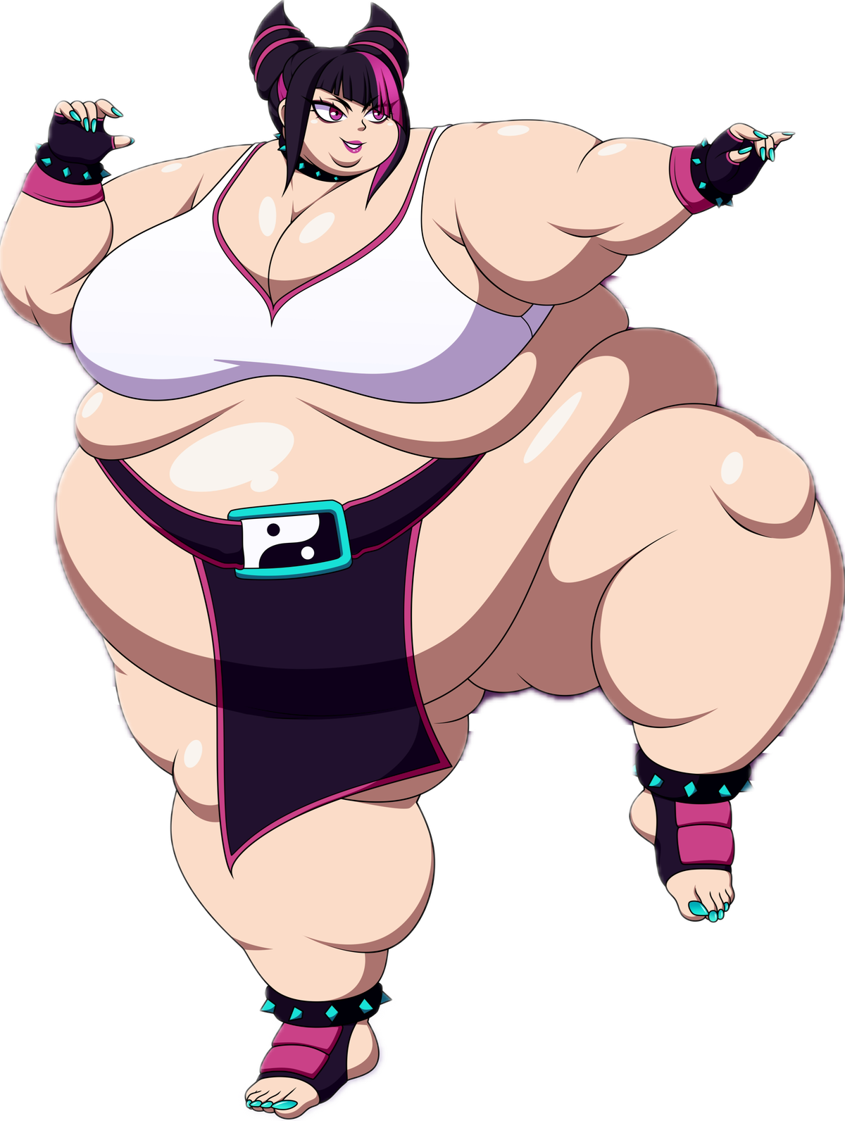 Juri Han, the Super (Sumo) Street Fighter