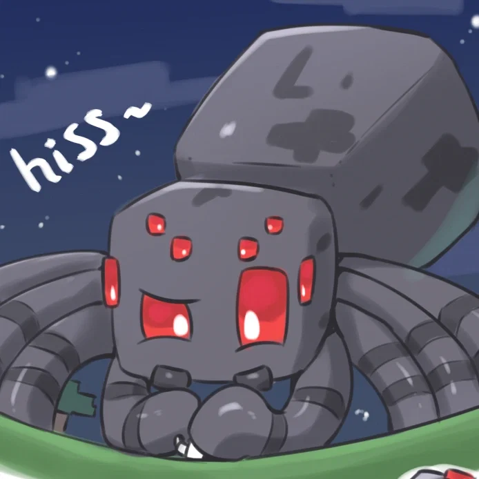 Giant Minecraft Spider