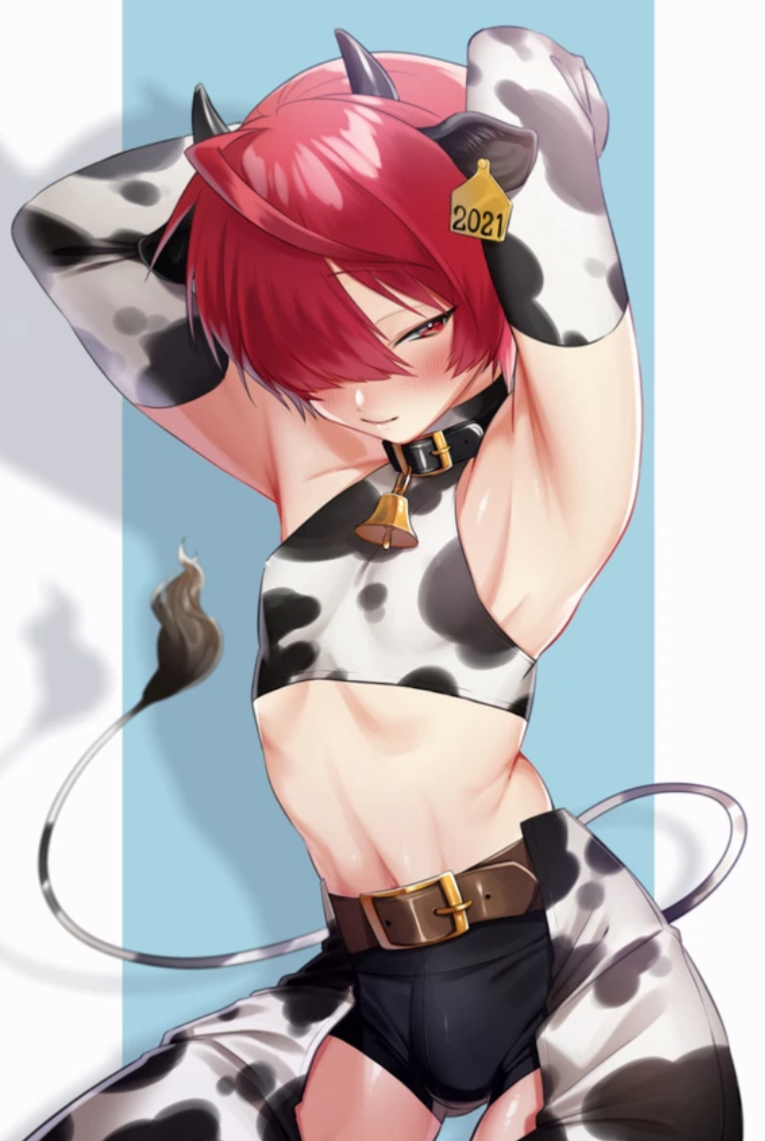 Femboy Makes a Milkshake