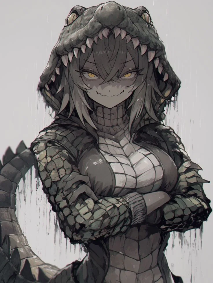 Croc girl encounter | Rhea