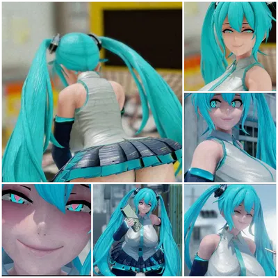 Freaky BIG/THICK Hatsune Miku (NSFW/Vocaloid)