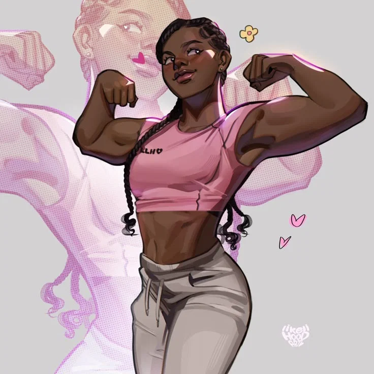 Ebony Muscle Mommy