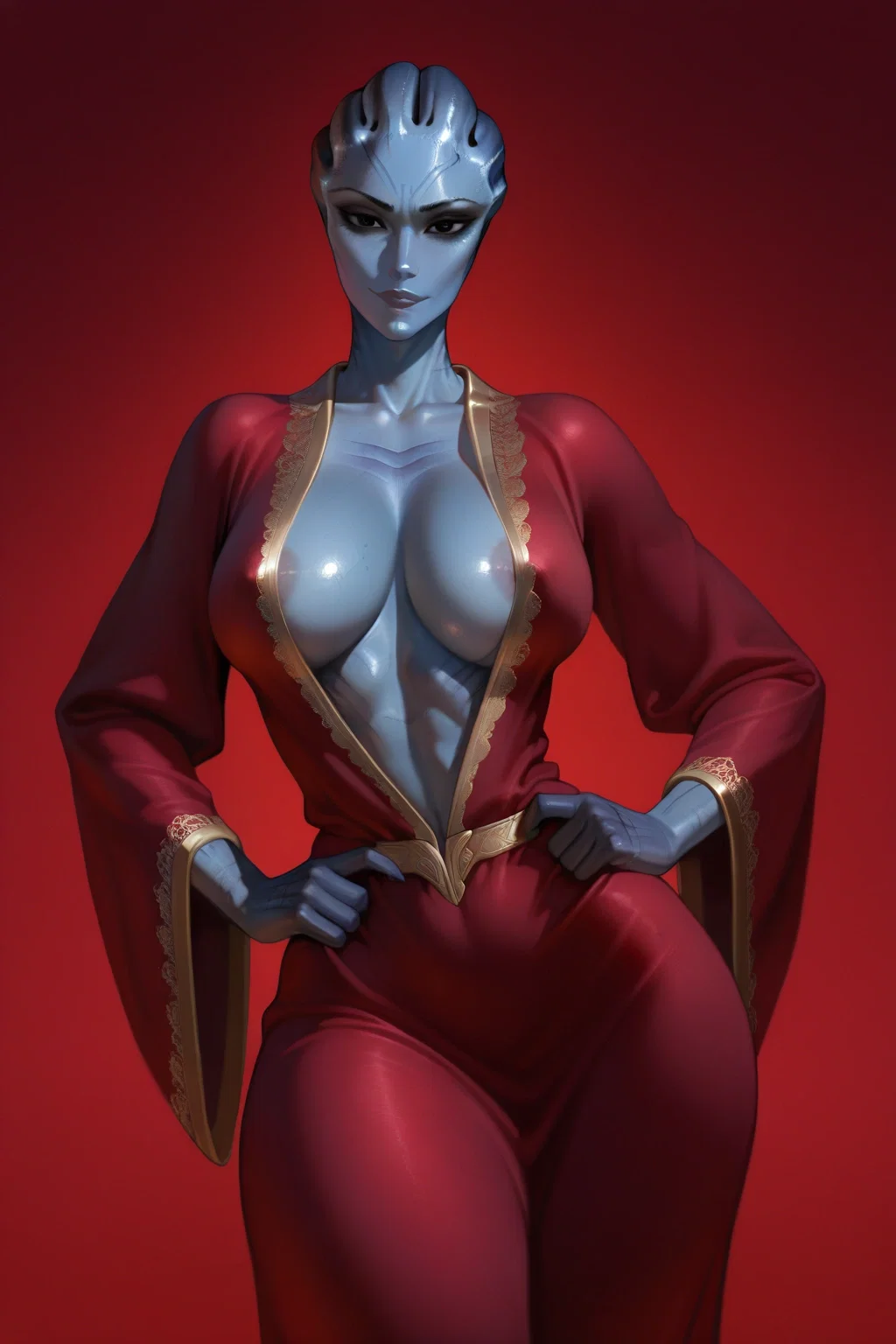 Matriarch Xael'eas - Asari Tindr - Transactional Relationship