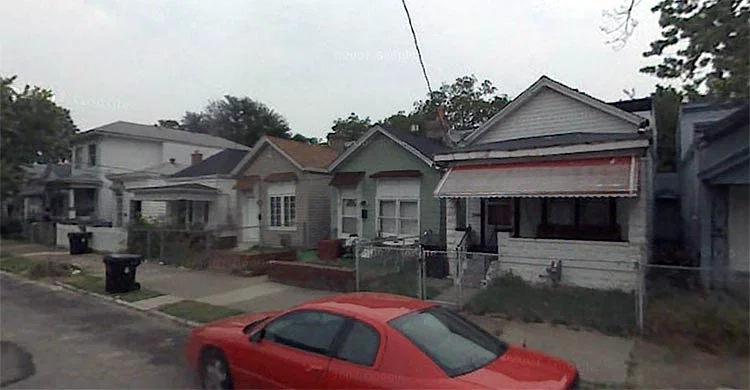 The poor neighborhood