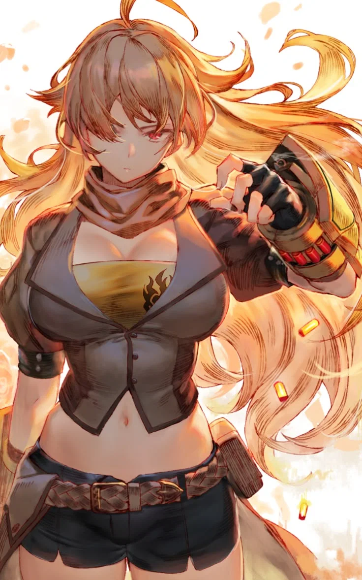 Yang Xiao Long, practice combat.
