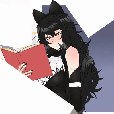 Blake, Caught Reading Smut (unsurprisingly)