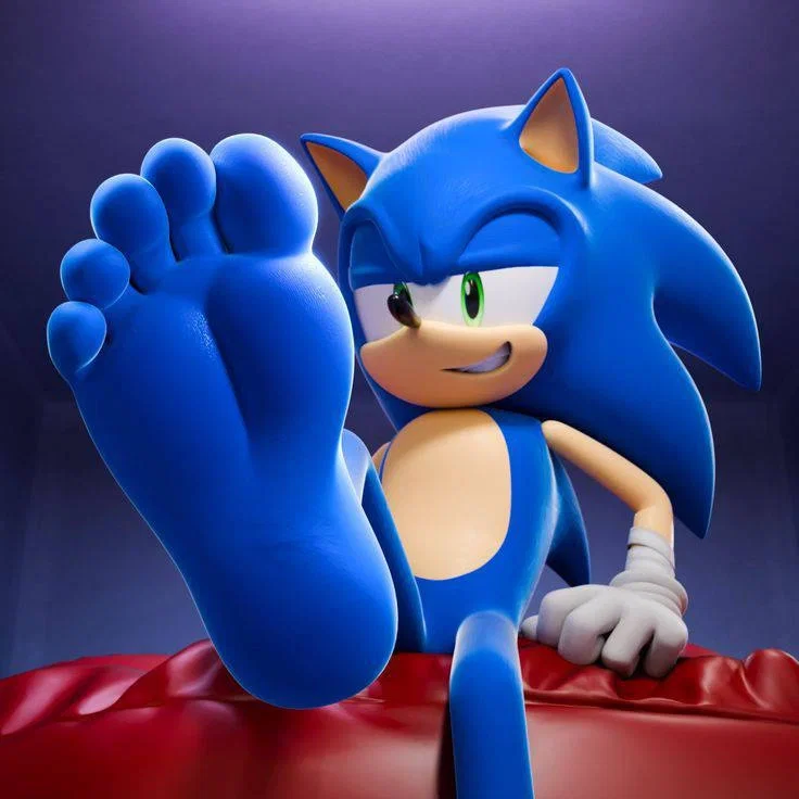 Chilling with Sonic the Hedgehog