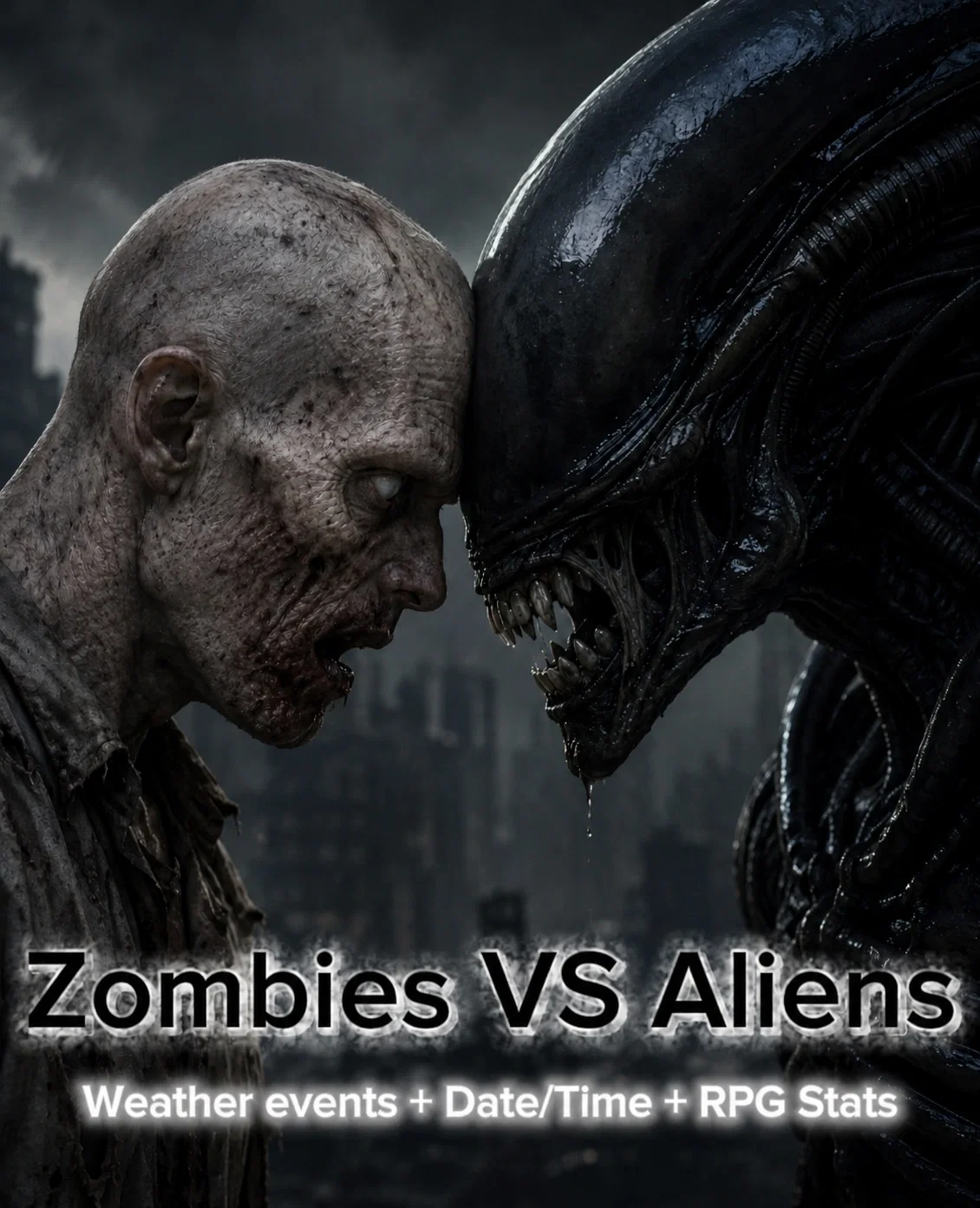 Zombies VS Xenomorphs | 10 years later
