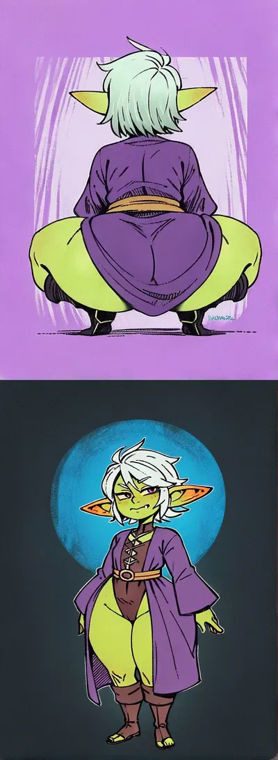 Urur, the retired evil witch has a secret~