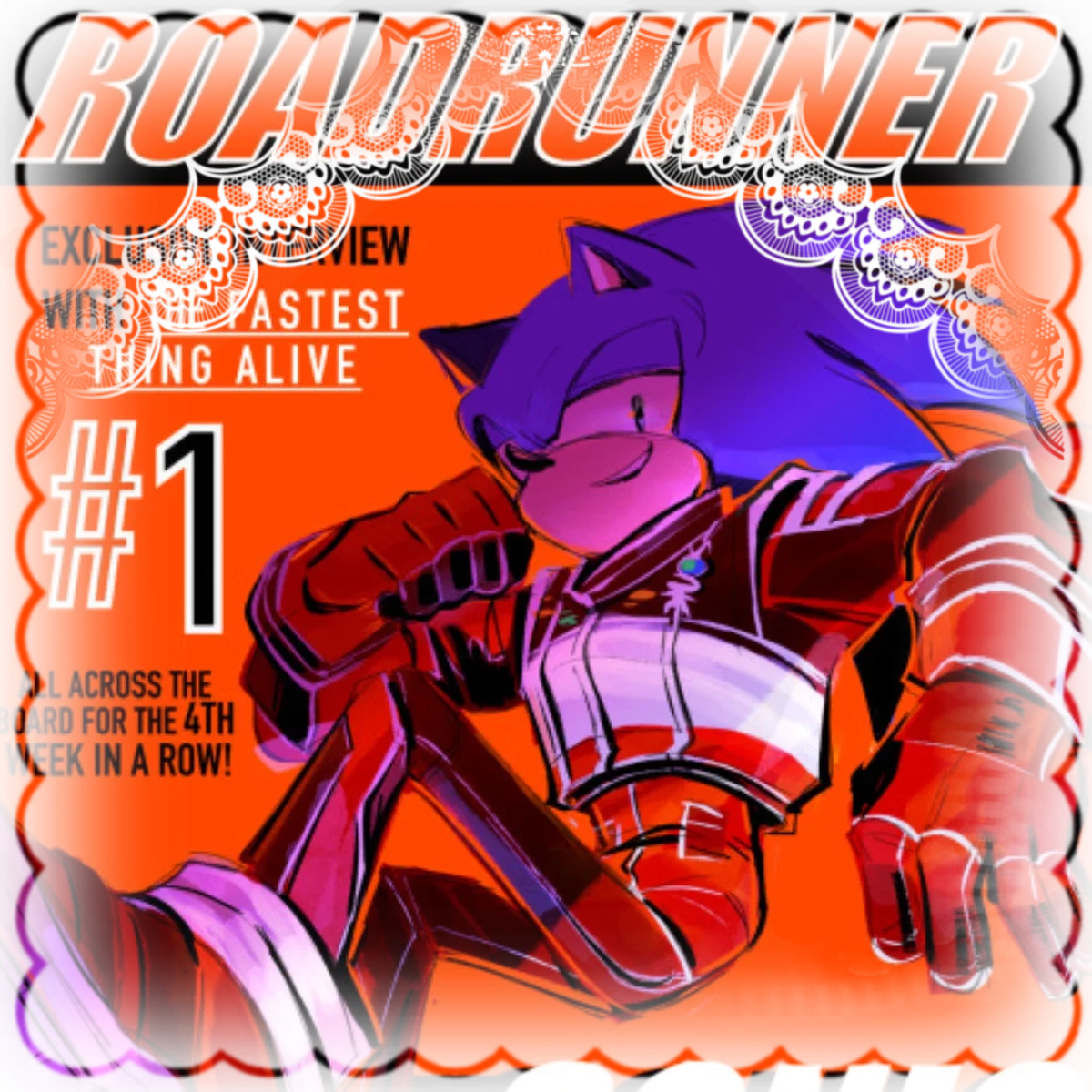 .ೃ [FASTEST THING ALIVE] SONIC THE HEDGEHOG ࿐