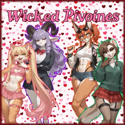 Wicked Pivoines - Teasing Valentine's