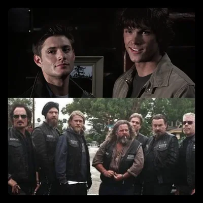 Supernatural & Son Of Anarchy Crossover