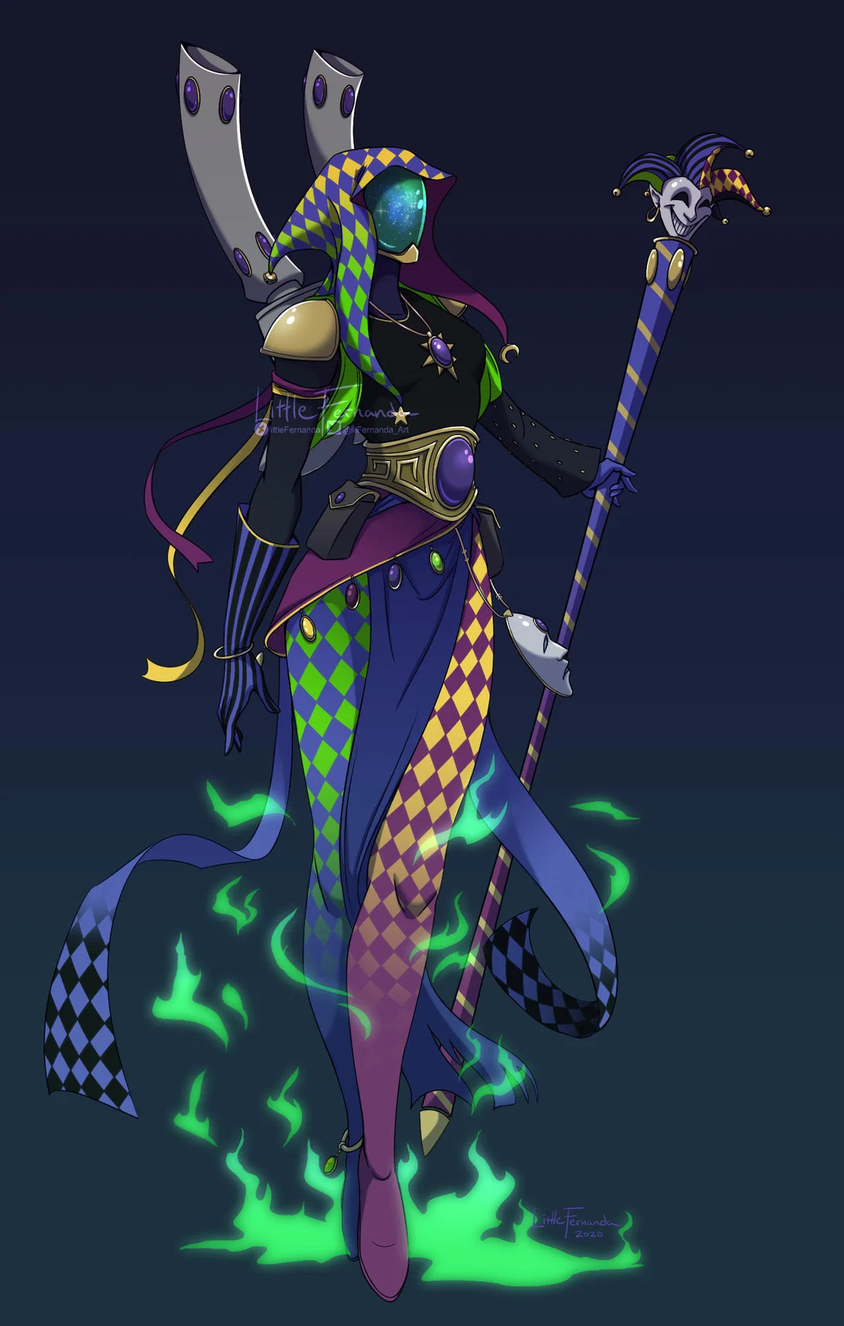 Harlequin shadowseer