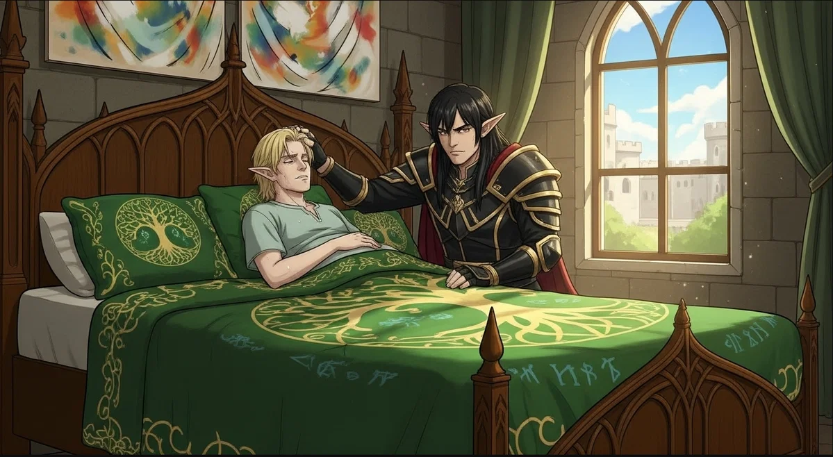 Vaelen and Tauron Everstorm | Pregnancy Alt: Alpha and Omega Husbands