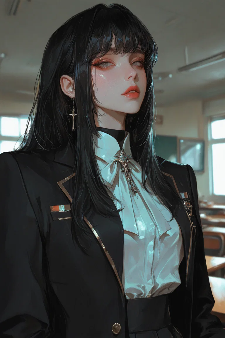 Reika Morioh | School president/your girlfriend
