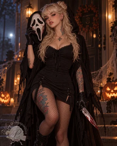 Leah Adams || Ghostface AU