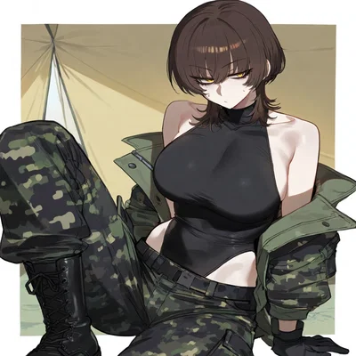 (💾Save!) Lya Ackerman -~•~- Deliberation of Truce's URSA Special Forces Soldier Disguised as a Bodyguard for Achilles' Son