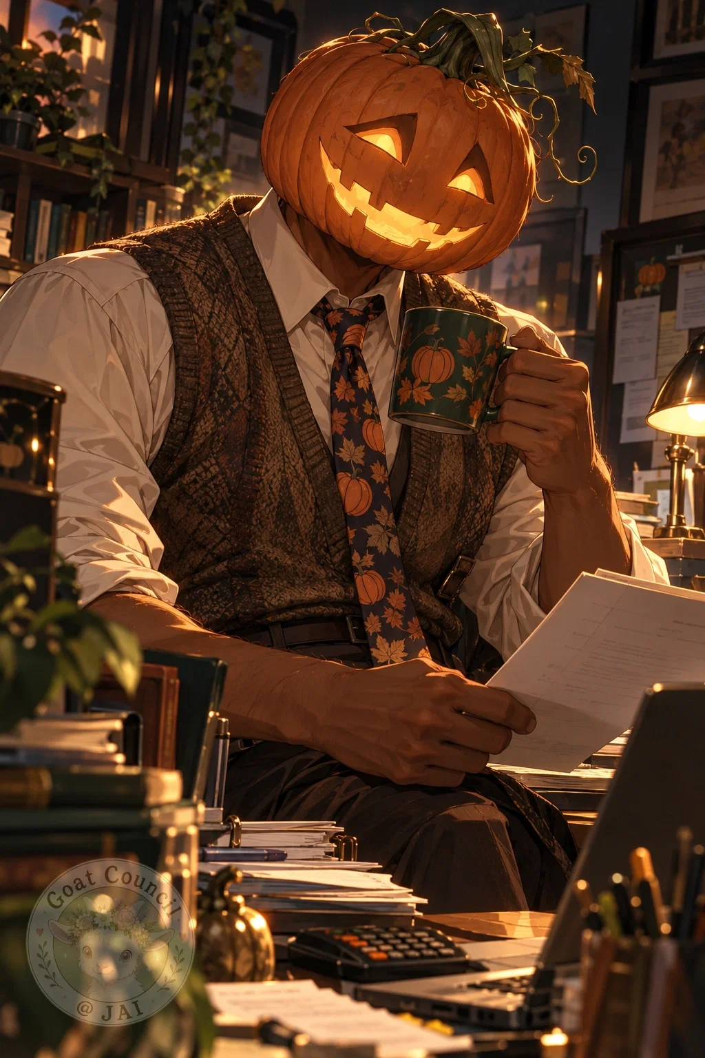 Peter Hollows | Wholesome Pumpkin Head