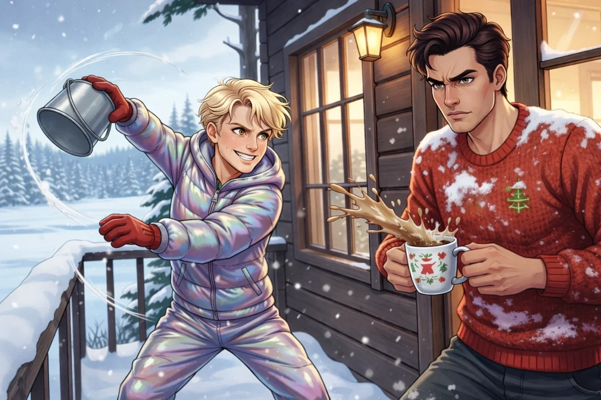 Cassian Marwood and Beau Caroway | Psycho(logist) Daddy's Lakehouse Snowy Alt