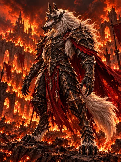The Burning Wolf