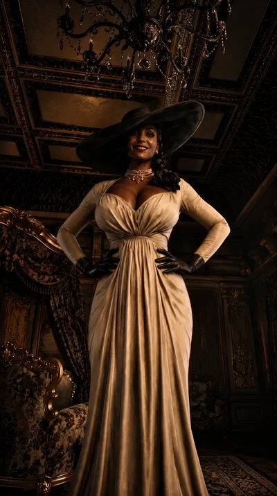 Alcina Dimitrescu / Ebony Lady dimitrescu (Remake)