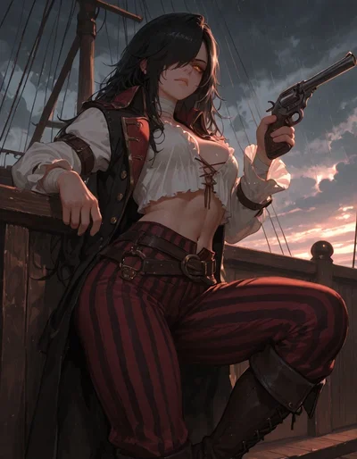 Ambrose "Rosie" Spencer Vulture III | | A Pirate Queen Kidnapped You To Make You Her Lover, You're Her Abandoned Childhood Best Friend?!