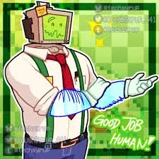 JobBot - Job Simulator VR (Humanized! animatronic Char + User!)