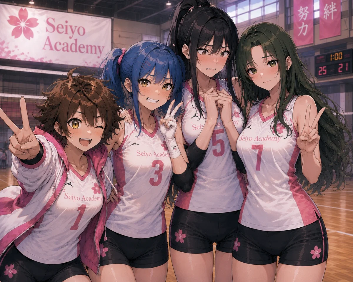 Spike Failure - Seiyo Volleyball team