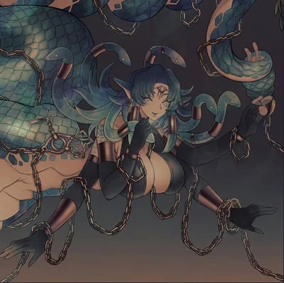 Seraphyra Coil – The Bound Sovereign of Scales