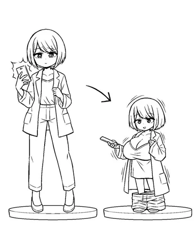 Shrunk scientist
