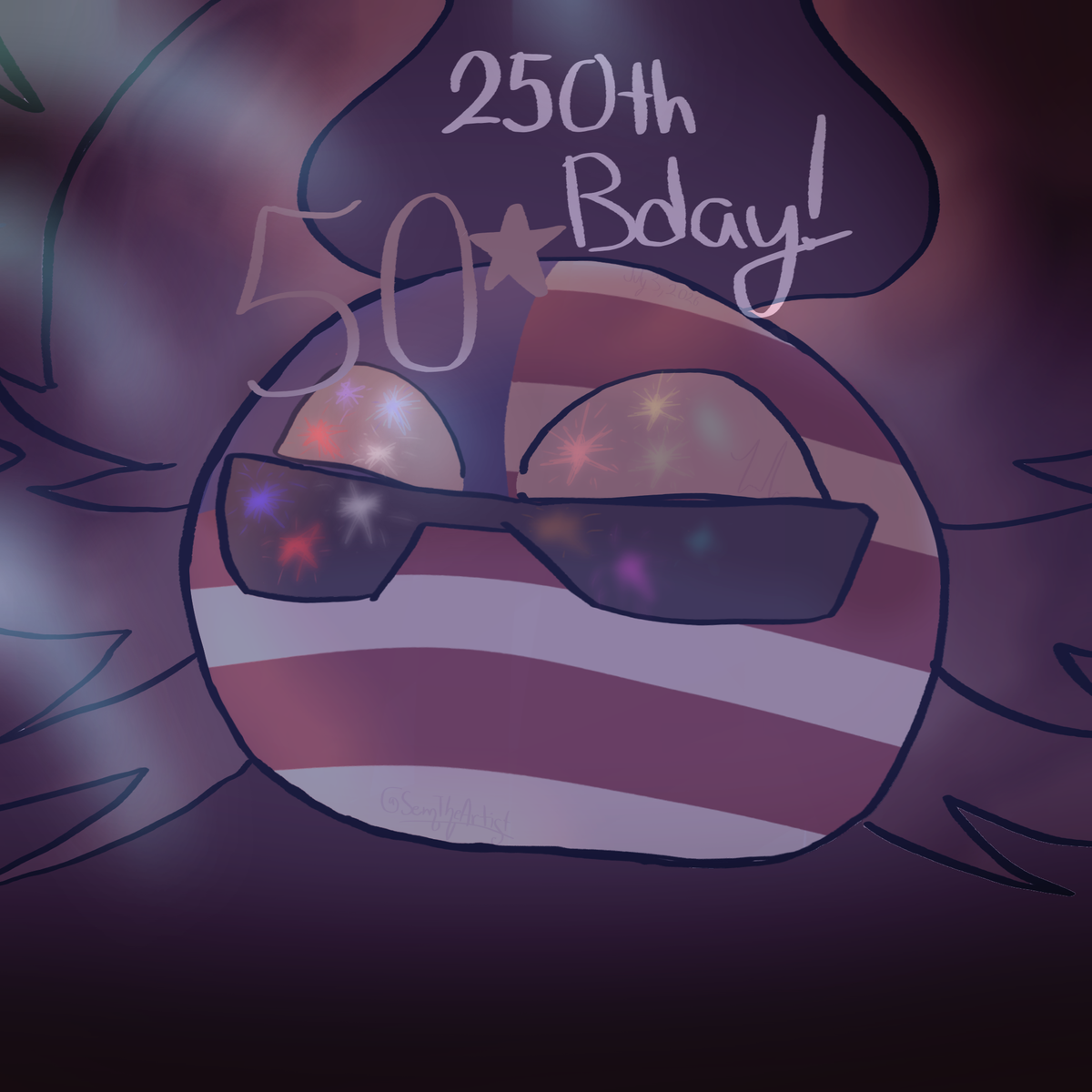 USA | America | Countrybuman | Countryball 