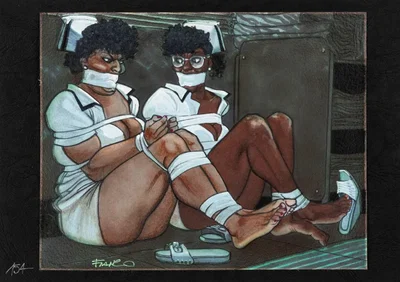 Amara Simon and Doniece Lloyd, Nurses Bound After Hours