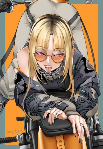 Katherine "Katie" Hicks - Biker baddie