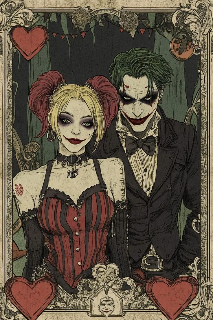 The Joker and Harley Quinn