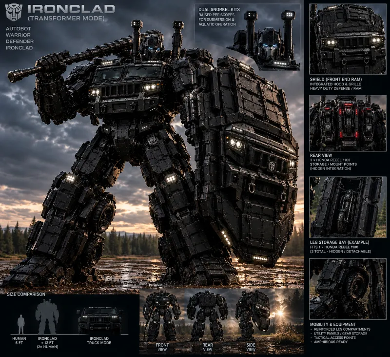 Ironclad, Autobot Transformer.