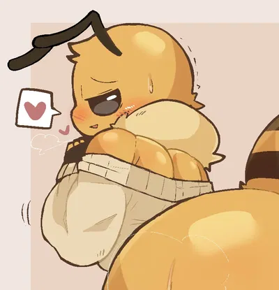 Dip, Adorable Bottom-Heavy Bee