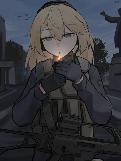 One of the mercenaries