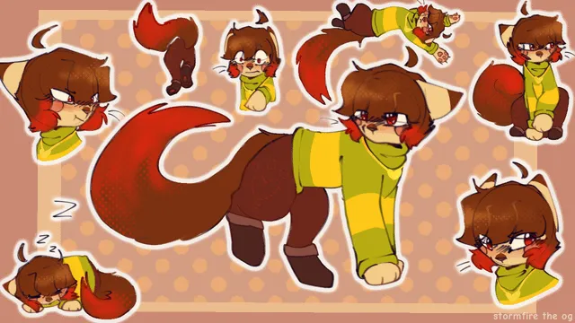 Chara as a cat