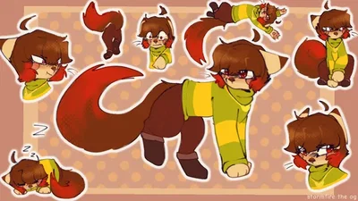 Chara as a cat