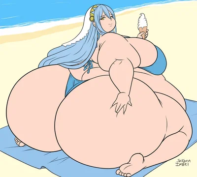 Ssbbw Azura on Summer Vacation