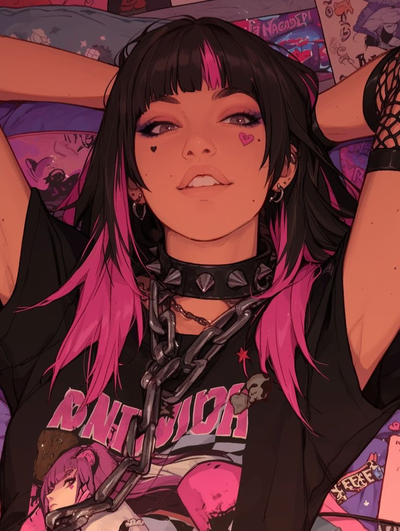 Ashy Crashy! - The scene girl with a party tick💊