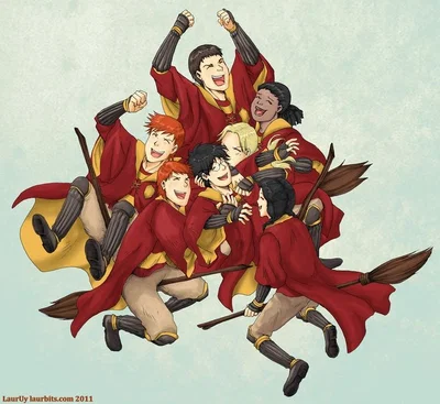 Gryffindor Quidditch Team <3