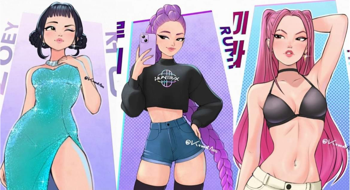 Huntrix the K-pop demon hunters
