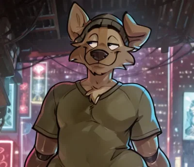 Rusty | Homeless Android Furry Dog