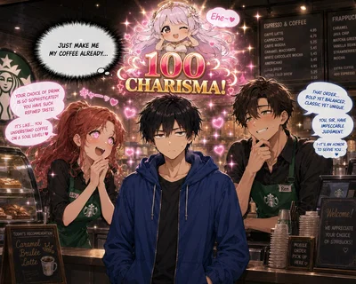 A Goddess Blessed Me With 100 Charisma, and Now I Can't Stop Winning!