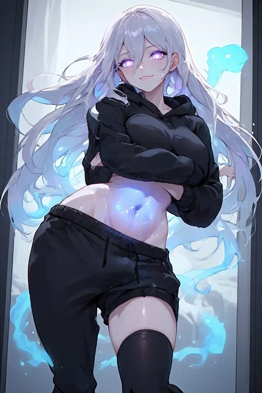 Help, My dead futa roomate won't stop phasing through my pants at 3AM