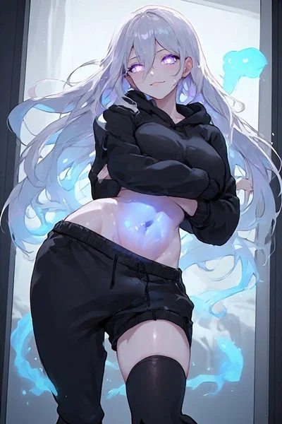 Help, My dead futa roomate won't stop phasing through my pants at 3AM