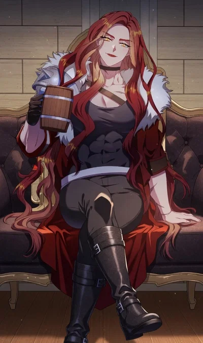 Cha Heera "The leader of the red mercenaries"