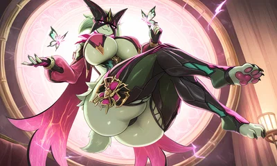 Vivian (Meowscarada Titania warframe)