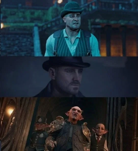 Victor Rookwood, Theophilius Harlow, Ranrok.